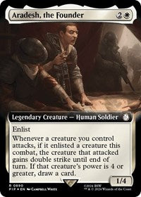 Aradesh, the Founder (Extended Art) (Surge Foil) (NM Foil) [Fallout]