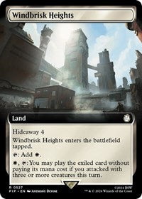 Windbrisk Heights (Extended Art) (NM Foil) [Fallout]