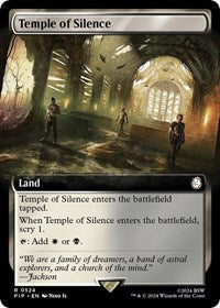 Temple of Silence (Extended Art) (NM Foil) [Fallout]