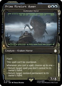 Prime Mirelurk Queen - Hullbreaker Horror (Showcase) (NM Foil) [Fallout]