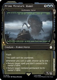 Prime Mirelurk Queen - Hullbreaker Horror (Showcase) (Surge Foil) (NM Foil) [Fallout]