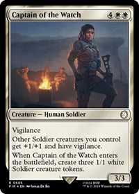 Captain of the Watch (Surge Foil) (NM Foil) [Fallout]