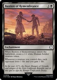 Bastion of Remembrance (Surge Foil) (NM Foil) [Fallout]