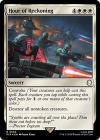 Hour of Reckoning (Surge Foil) (NM Foil) [Fallout]