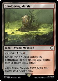 Smoldering Marsh (Surge Foil) (NM Foil) [Fallout]