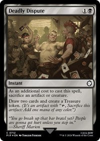 Deadly Dispute (Surge Foil) (NM Foil) [Fallout]