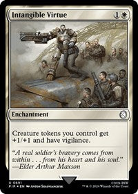 Intangible Virtue (Surge Foil) (NM Foil) [Fallout]
