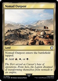 Nomad Outpost (Surge Foil) (NM Foil) [Fallout]