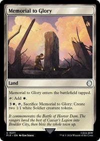 Memorial to Glory (NM Foil) [Fallout]