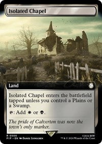 Isolated Chapel (Extended Art) (NM Nonfoil) [Fallout]