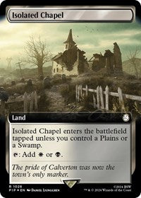 Isolated Chapel (Extended Art) (Surge Foil) (NM Foil) [Fallout]
