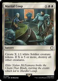 Martial Coup (NM Nonfoil) [Fallout]