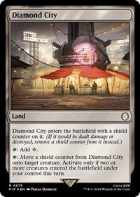 Diamond City (Surge Foil) (NM Foil) [Fallout]