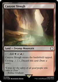Canyon Slough (Surge Foil) (NM Foil) [Fallout]
