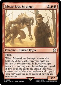 Mysterious Stranger (NM Nonfoil) [Fallout]