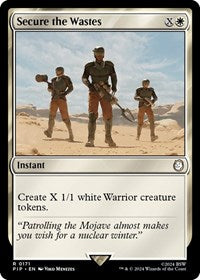 Secure the Wastes (NM Foil) [Fallout]