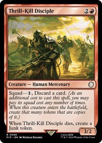 Thrill-Kill Disciple (NM Foil) [Fallout]