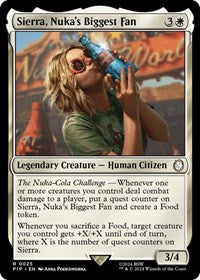 Sierra, Nuka's Biggest Fan (NM Nonfoil) [Fallout]