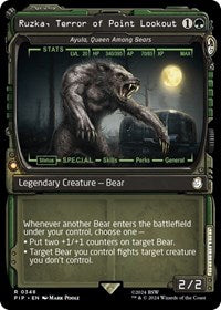 Ruzka, Terror of Point Lookout - Ayula, Queen Among Bears (Showcase) (NM Nonfoil) [Fallout]