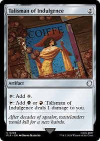 Talisman of Indulgence (NM Nonfoil) [Fallout]