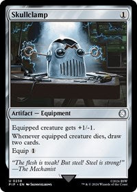 Skullclamp (NM Foil) [Fallout]