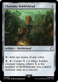 Charisma Bobblehead (Surge Foil) (NM Foil) [Fallout]