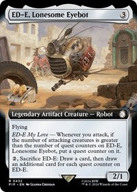 ED-E, Lonesome Eyebot (Extended Art) (NM Foil) [Fallout]