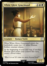 White Glove Gourmand (NM Foil) [Fallout]