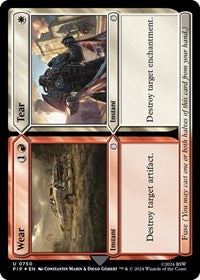 Wear // Tear (Surge Foil) (NM Foil) [Fallout]