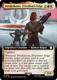 Desdemona, Freedom's Edge (Extended Art) (NM Nonfoil) [Fallout]