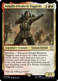 Paladin Elizabeth Taggerdy (Surge Foil) (NM Foil) [Fallout]