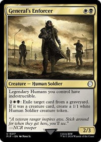 General's Enforcer (NM Nonfoil) [Fallout]