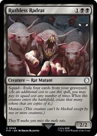 Ruthless Radrat (NM Nonfoil) [Fallout]