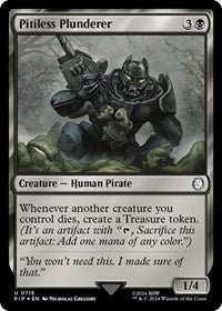 Pitiless Plunderer (Surge Foil) (NM Foil) [Fallout]