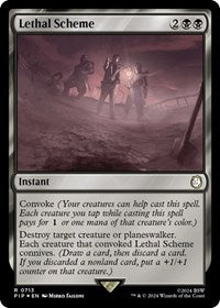 Lethal Scheme (Surge Foil) (NM Foil) [Fallout]