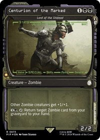 Centurion of the Marked - Lord of the Undead (Showcase) (Surge Foil) (NM Foil) [Fallout]