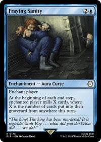 Fraying Sanity (NM Nonfoil) [Fallout]