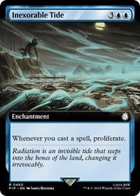 Inexorable Tide (Extended Art) (NM Nonfoil) [Fallout]