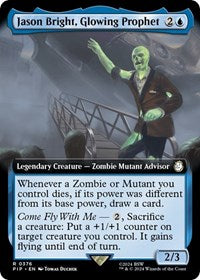 Jason Bright, Glowing Prophet (Extended Art) (NM Nonfoil) [Fallout]