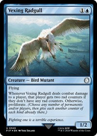 Vexing Radgull (Surge Foil) (NM Foil) [Fallout]