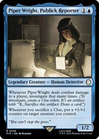 Piper Wright, Publick Reporter (NM Nonfoil) [Fallout]