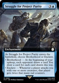 Struggle for Project Purity (Extended Art) (NM Nonfoil) [Fallout]