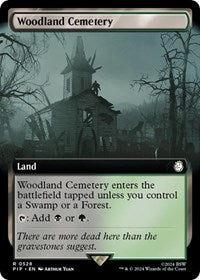 Woodland Cemetery (Extended Art) (NM Foil) [Fallout]