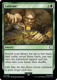 Cultivate (Surge Foil) (NM Foil) [Fallout]
