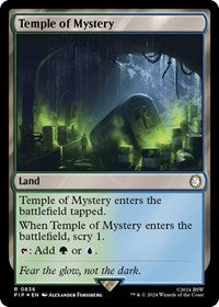 Temple of Mystery (Surge Foil) (NM Foil) [Fallout]
