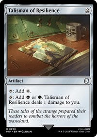 Talisman of Resilience (NM Nonfoil) [Fallout]