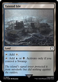 Tainted Isle (Surge Foil) (NM Foil) [Fallout]