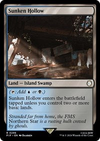 Sunken Hollow (NM Foil) [Fallout]