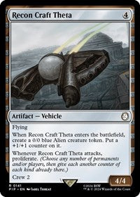Recon Craft Theta (NM Foil) [Fallout]