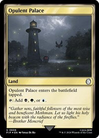 Opulent Palace (Surge Foil) (NM Foil) [Fallout]